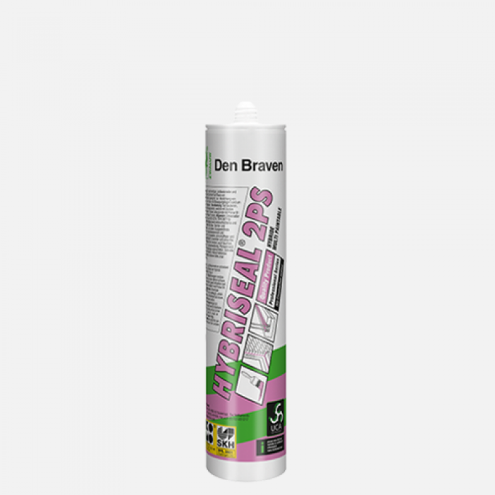 Den Braven Hybriseal® 2PS bílá barva 290ml kartuš, jednosložkový těsnící tmel, na bázi MS polymerů 52110BD