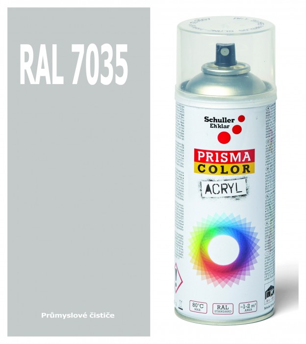 Schuller Eh'klar Sprej RAL 7035 barva světle šedá PRISMA COLOR 91018